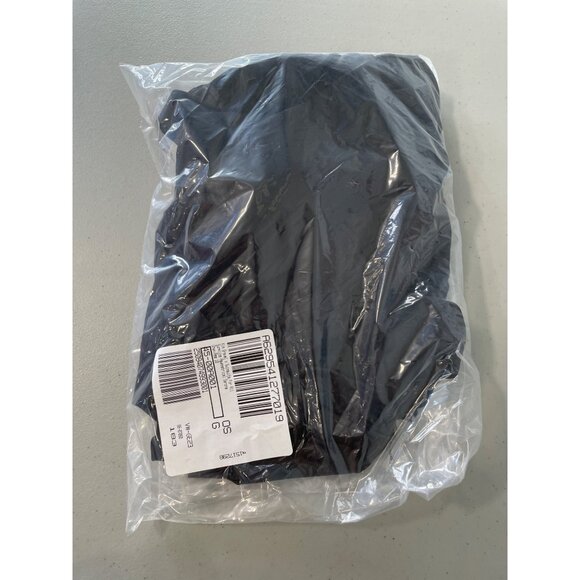 Kim Gravel x Swimsuits For All Surplice Asymmetrical Sarong Size 10 Black Beach - Picture 4 of 9